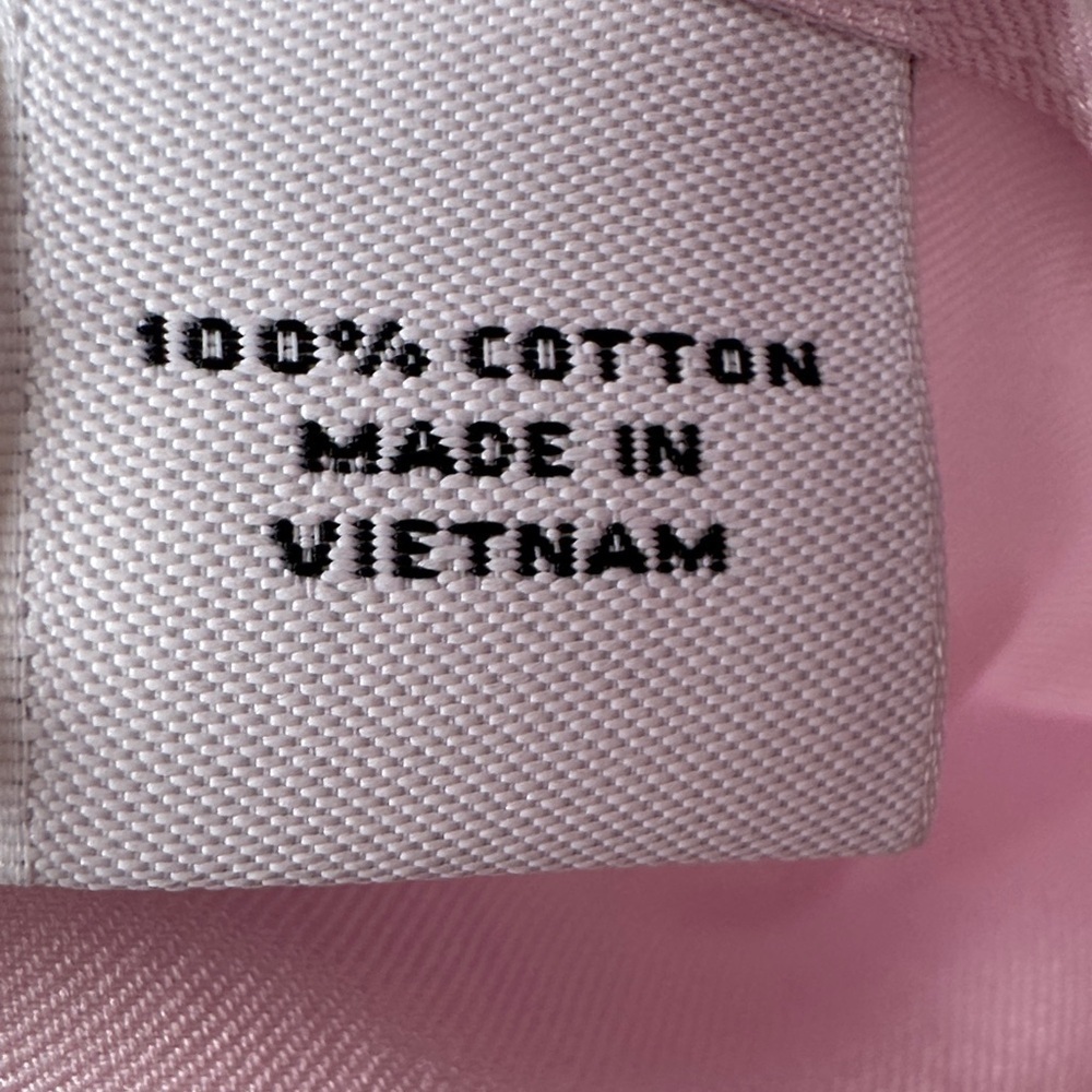 Proper Cloth Greenwich Twill Pink Dress Shirt Roma Spread Neck 17 Men’s - Picture 7 of 8